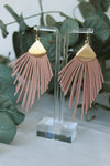 Feather Tassel Earrings