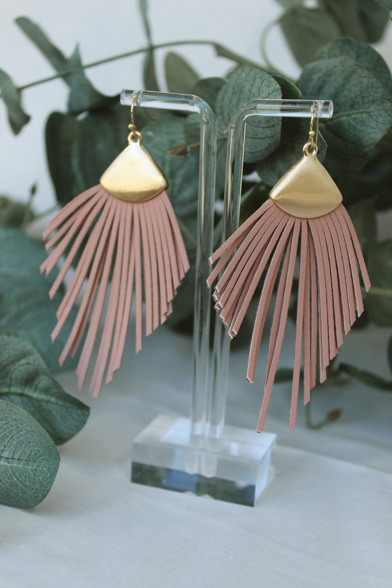 Feather Tassel Earrings