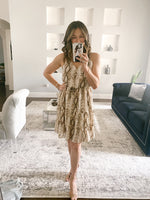 Layla Snake Print Dress