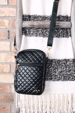 Ellie Quilted Crossbody Bag