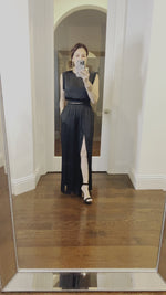 Luxe Satin High Waisted Trousers